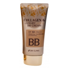 3W CLINIC BB крем для лица Collagen & Luxury Gold 50мл
