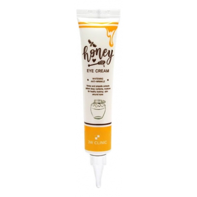 Купить 3W CLINIC Крем для кожи вокруг глаз с экстрактом меда Honey Eye Cream 40мл в магазине Мята Молл