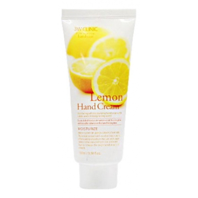 Купить 3W CLINIC Крем для рук с экстрактом лимона Moisturize Lemon Hand Cream 100мл в магазине Мята Молл