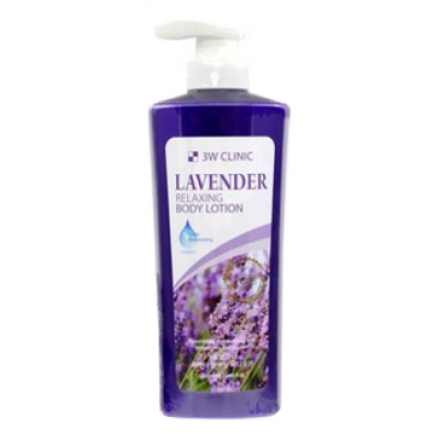Купить 3W CLINIC Лосьон для тела Lavender Relaxing Body Lotion 550мл в магазине Мята Молл
