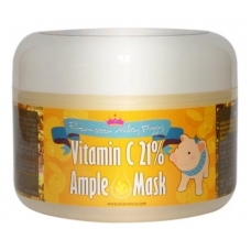 Elizavecca Маска для лица с витамином С разогревающая Milky Piggy Vitamin C 21% Ample Mask 100г