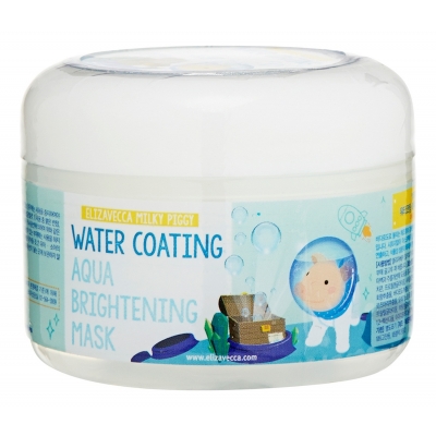 Купить Elizavecca Ночная увлажняющая маска для лица Milky Piggy Water Coating Aqua Brightening Mask 100г в магазине Мята Молл