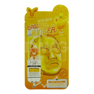 Купить Elizavecca Тканевая маска для лица с витаминами Vita Deep Power Ringer Mask Pack в магазине Мята Молл