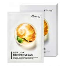 Esthetic House Тканевая маска для лица Snail Cica + Perfect Repair Mask 5*25мл