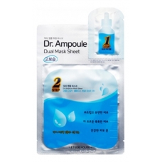 Etude House Двухфазная тканевая маска для лица Dr. Ampoule Dual Mask Sheet Essential Care