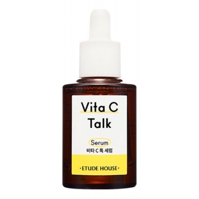 Купить Etude House Сыворотка для лица с витамином С Vita C-Talk Serum 30мл в магазине Мята Молл