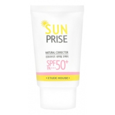 Etude House Солнцезащитный крем для лица Sun Prise Natural Corrector SPF50+ PA+++ 50г