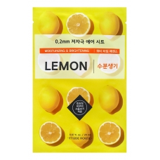 Etude House Тканевая маска для лица с экстрактом лимона 0.2 Therapy Air Mask Lemon 20мл