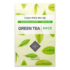 Etude House Тканевая маска для лица с экстрактом зеленого чая 0.2 Therapy Air Mask Green Tea 20мл