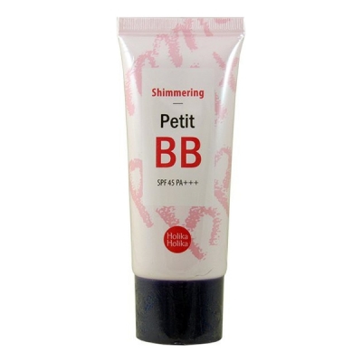 Купить Holika Holika BB крем для лица Petit BB Cream Shimmering SPF45 PA++ 30мл (сияние) в магазине Мята Молл