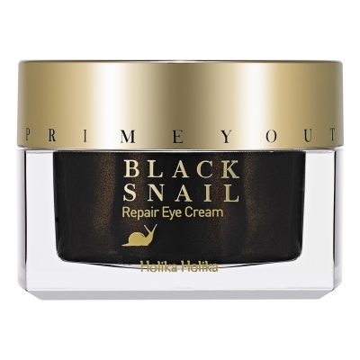 Купить Holika Holika Крем для области вокруг глаз с экстрактом черной улитки Prime Youth Black Snail Repair Eye Cream 30мл в магазине Мята Молл