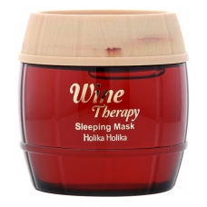 Holika Holika Ночная винная маска-желе для лица Wine Therapy Sleeping Mask Red Wine 120мл (красное вино)
