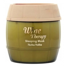Holika Holika Ночная винная маска-желе для лица Wine Therapy Sleeping Mask White Wine 120мл (белое вино)