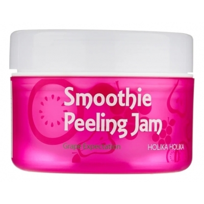 Купить Holika Holika Отшелушивающий гель для лица Smoothie Peeling Jam Grape Expectation 75мл (виноград) в магазине Мята Молл