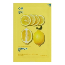 Holika Holika Тонизирующая тканевая маска для лица с экстрактом лимона Pure Essence Mask Sheet Lemon 20мл