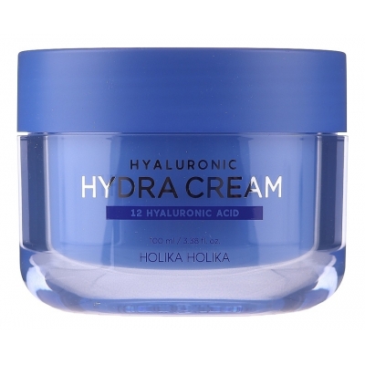 Купить Holika Holika Увлажняющий крем для лица с гиалуроновой кислотой Hyaluronic Hydra Cream 100мл в магазине Мята Молл