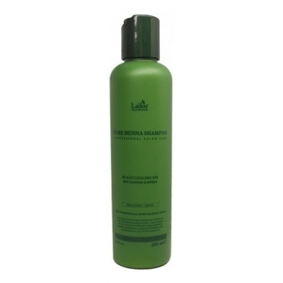 Купить La`dor Укрепляющий шампунь для волос с хной Pure Henna Shampoo 200мл в магазине Мята Молл