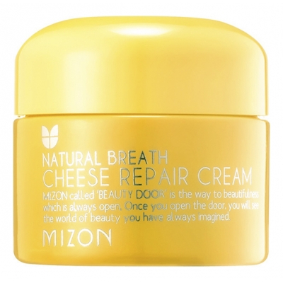 Купить Mizon Крем сырный для лица Natural Breath Cheese Repair Cream 50мл в магазине Мята Молл