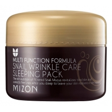 Mizon Ночная маска для лица с муцином улитки Snail Wrinkle Care Sleeping Pack 80мл