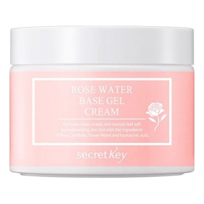 Купить Secret Key Гель-крем для лица с экстрактом розы Rose Water Base Gel Cream 100гр в магазине Мята Молл