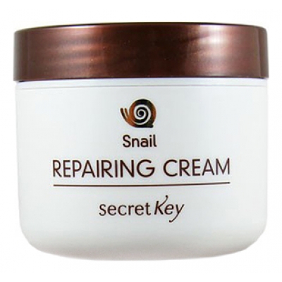 Купить Secret Key Крем для лица с муцином улитки Snail Repairing Cream 50г в магазине Мята Молл