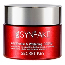 Secret Key Крем для лица со змеиным ядом Syn-Ake Anti Wrinkle & Whitening Cream 50г