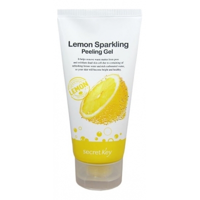 Купить Secret Key Пилинг-гель с экстрактом лимона Lemon Sparkling Peeling Gel 120мл в магазине Мята Молл