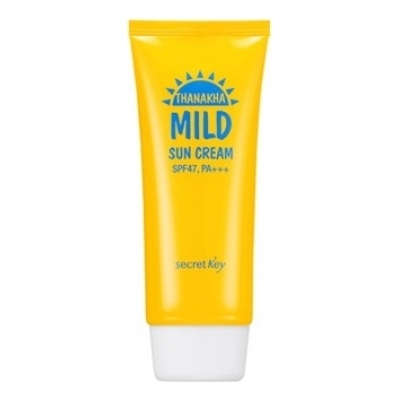 Купить Secret Key Солнцезащитный мягкий крем Thanakha Mild Sun Cream SPF47 PA+++ 100г в магазине Мята Молл