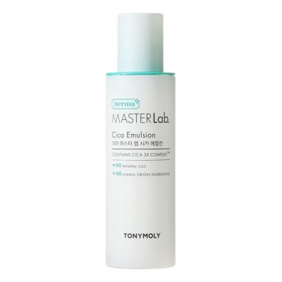 Купить Tony Moly Эмульсия для лица с экстрактом центеллы азиатской Derma Master Lab. Cica Emulsion 120мл в магазине Мята Молл