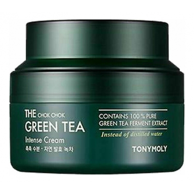 Купить Tony Moly Крем для лица с экстрактом зеленого чая The Chok Chok Green Tea Intense Cream в магазине Мята Молл