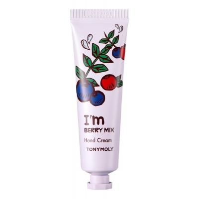 Купить Tony Moly Крем для рук с экстрактом ягод I’m Berry Mix Hand Cream 30мл в магазине Мята Молл
