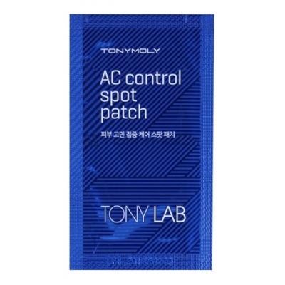 Купить Tony Moly Патчи для проблемной кожи лица Tony Lab Ac Control Spot Patch 12шт в магазине Мята Молл