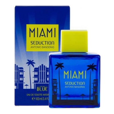 Купить Antonio Banderas Miami Seduction For Men Туалетная вода 100мл в магазине Мята Молл