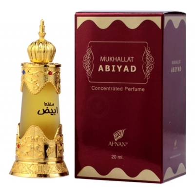 Купить Afnan Mukhallat Abiyad Масляные духи 20мл в магазине Мята Молл