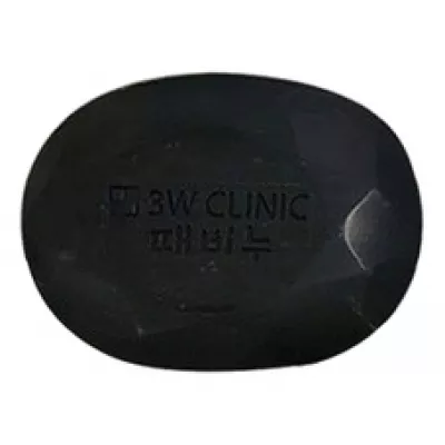 Купить 3W CLINIC Мыло с древесным углем Charcoal Beauty Soap 120г в магазине Мята Молл