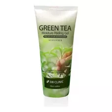 3W CLINIC Очищающий пилинг-гель для лица с экстрактом зеленого чая Green tea Moisture Peeling Gel 180мл