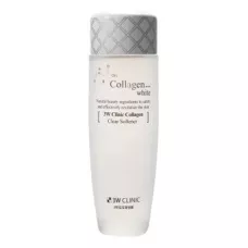 3W CLINIC Осветляющий тонер для лица с коллагеном Collagen White Clear Softener 150мл