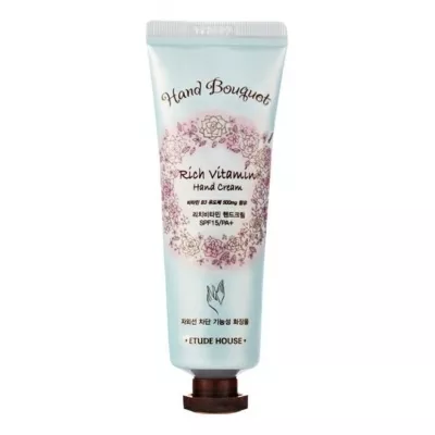 Купить Etude House Крем для рук витаминный Hand Bouquet Rich Vitamin Hand Cream 50мл в магазине Мята Молл