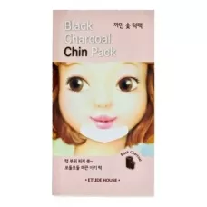 Etude House Патчи для подбородка с древесным углем Black Charcoal Chin Pack 0,6г