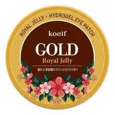 Koelf Гидрогелевые патчи для области вокруг глаз Hydro Gel Gold & Royal Jelly Eye Patch 60шт