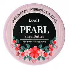 Koelf Гидрогелевые патчи для области вокруг глаз Hydro Gel Pearl & Shea Butter Eye Patch 60шт